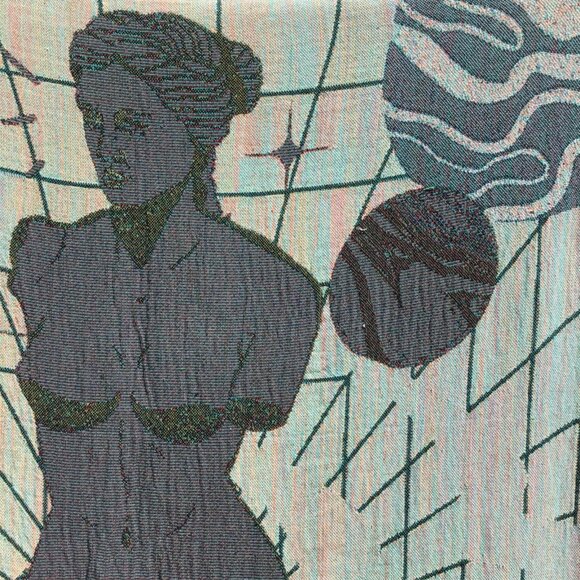 Venus de Milo Bust Woven Blanket Tapestry Greek Art History Nude Feminine Planet - Picture 8 of 11